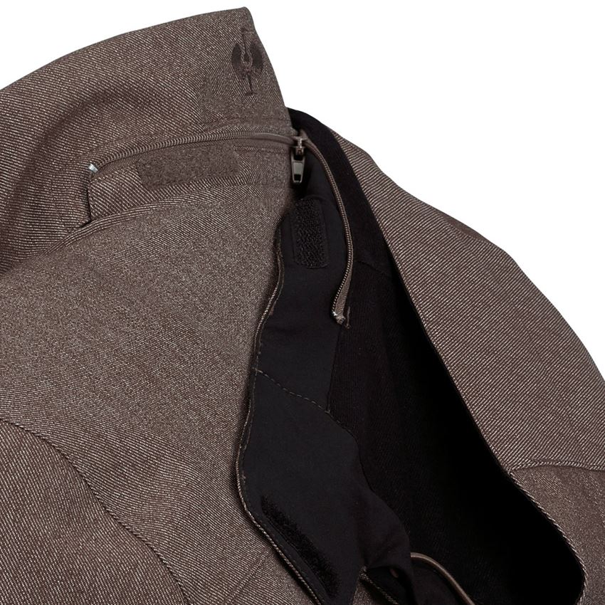 Themen: Winter Funktions-Pilotenjacke e.s.motion denim + kastanie 2