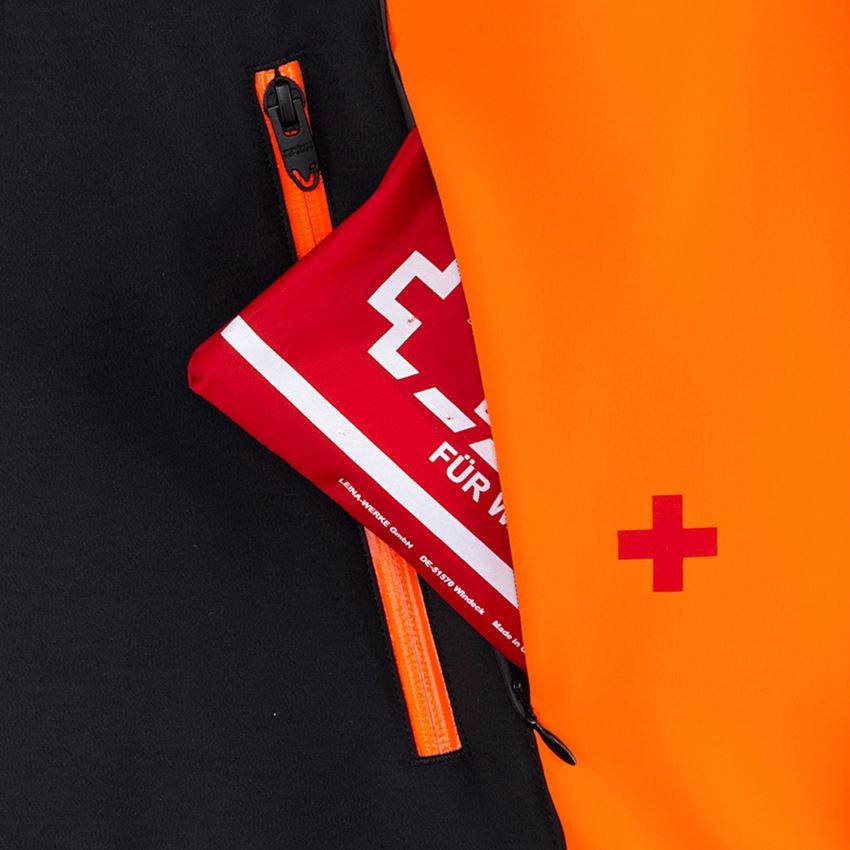 Jacken: Forstjacke e.s.vision Sommer + warnorange/schwarz 2