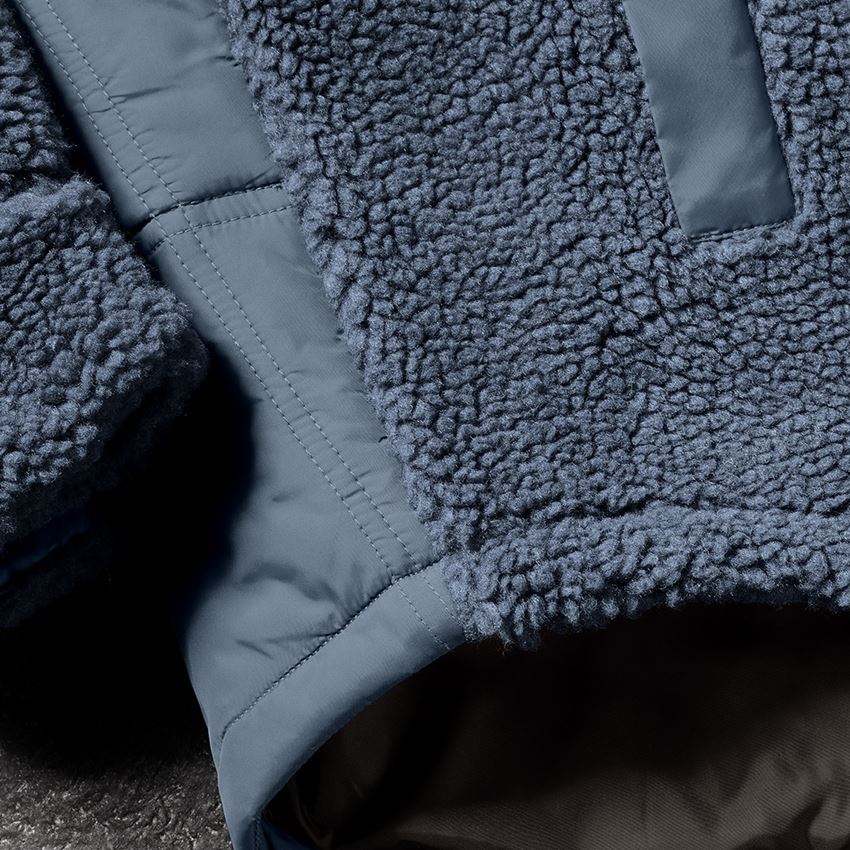 Jacken: Faserpelz Jacke e.s.iconic + oxidblau 2