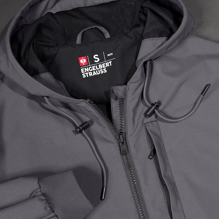 Themen: Kapuzenjacke e.s.iconic + carbongrau 2