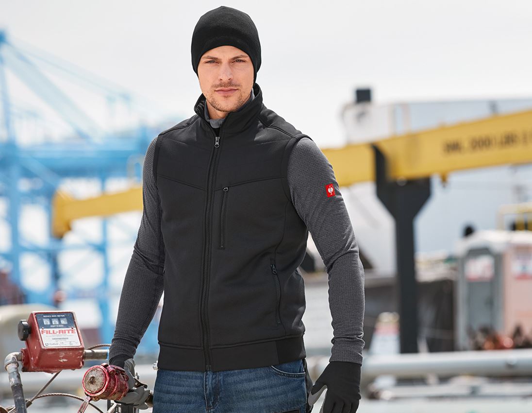Themen: Weste thermaflor e.s.dynashield + schwarz
