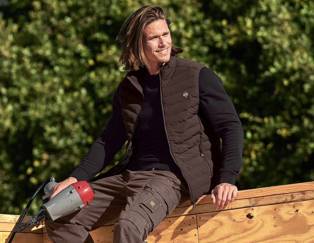 Westen: Weste e.s.motion ten + kastanie 1