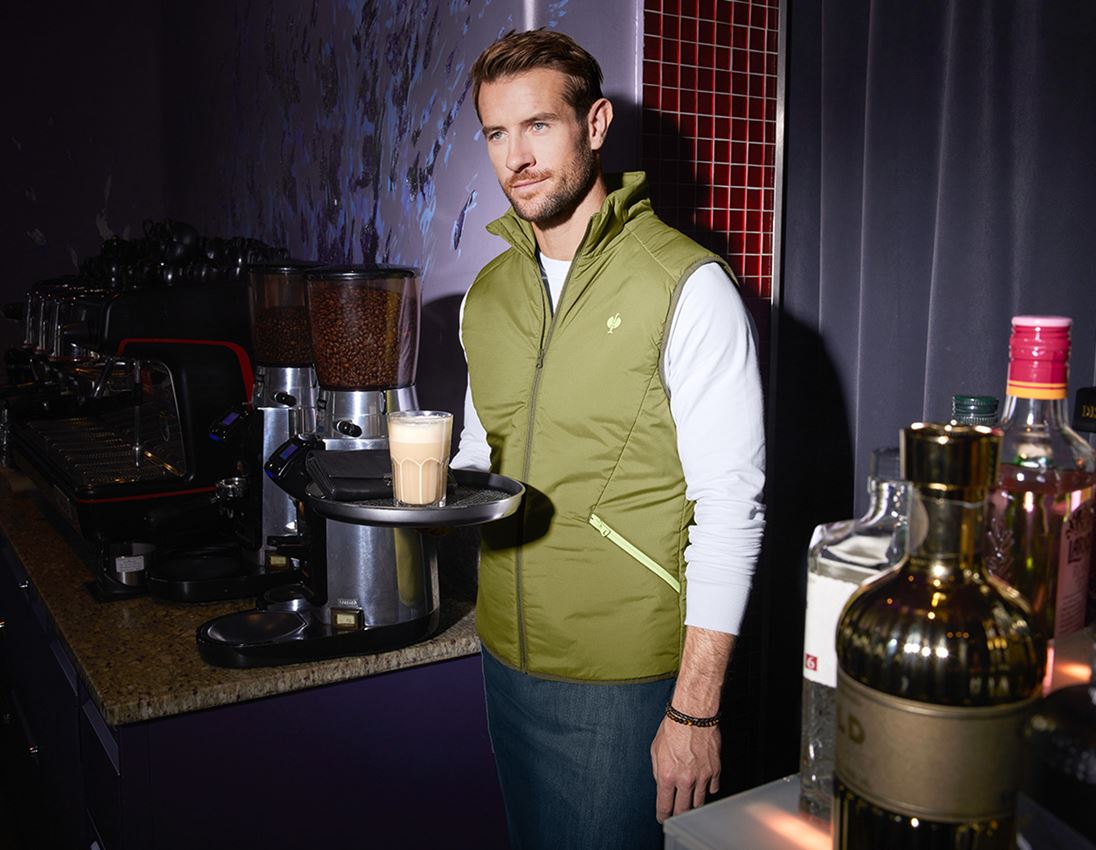 Westen: Weste e.s.trail + wacholdergrün/limegrün 2