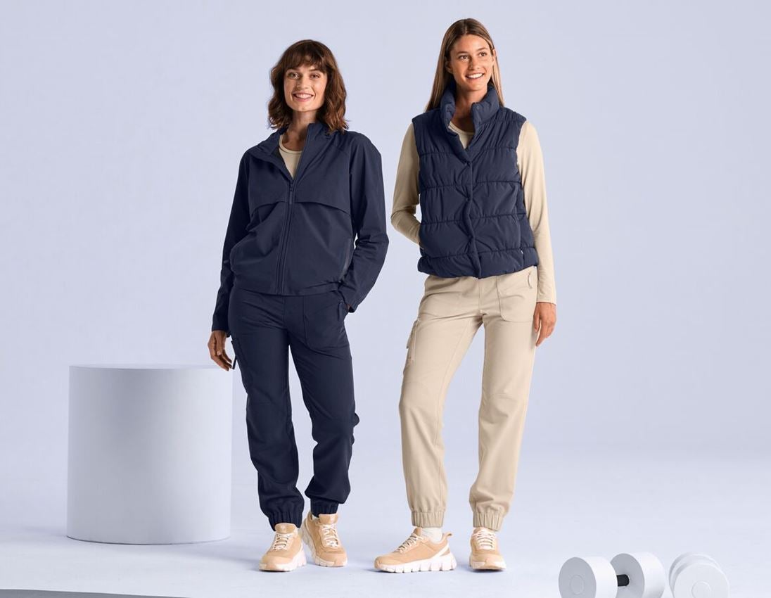 Bekleidung: Funktionsjacke e.s.avida, Damen + dunkelblau 2