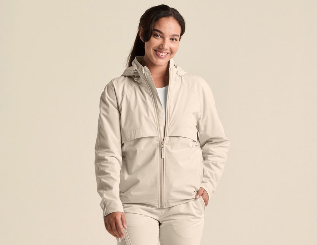 Jacken: Funktionsjacke e.s.avida, Damen + jurabeige