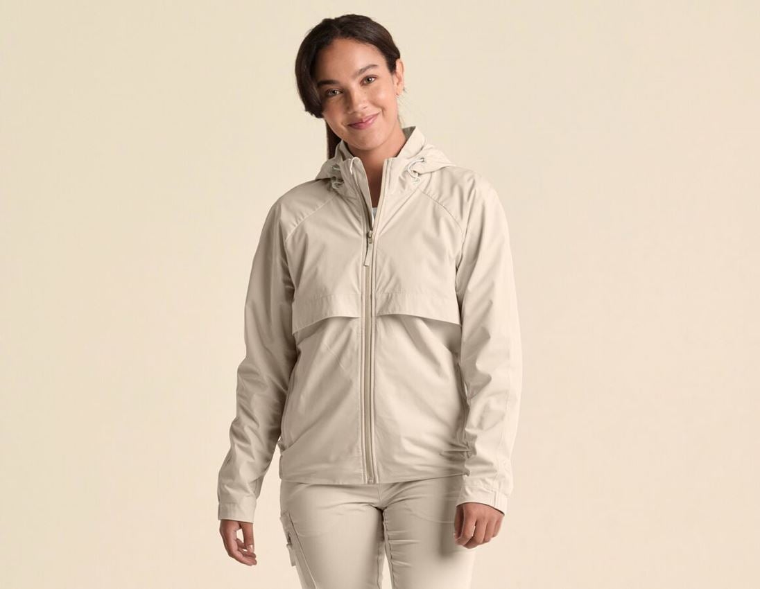 Jacken: Funktionsjacke e.s.avida, Damen + jurabeige 1