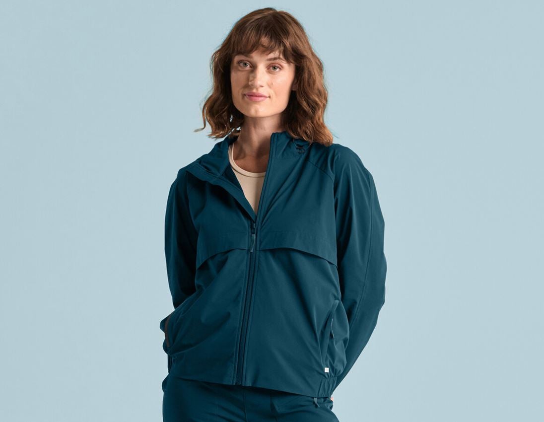 Jacken: Funktionsjacke e.s.avida, Damen + seeblau