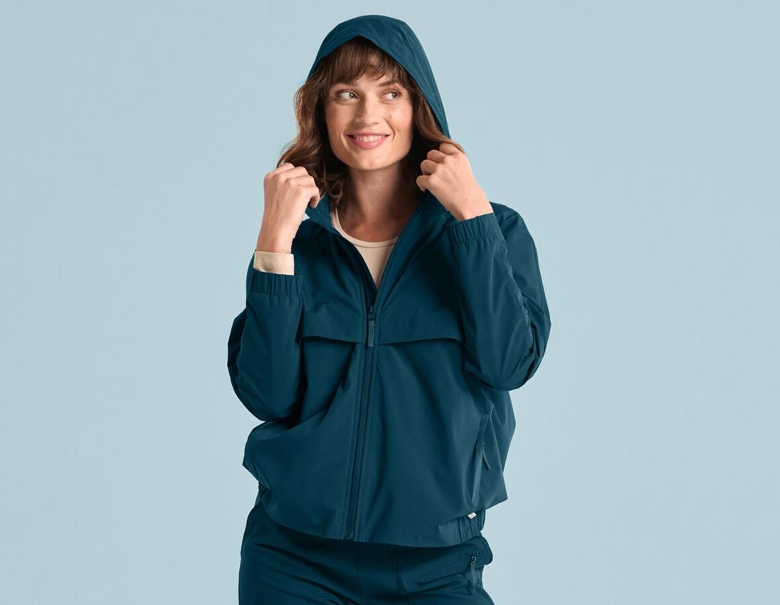 Jacken: Funktionsjacke e.s.avida, Damen + seeblau 1