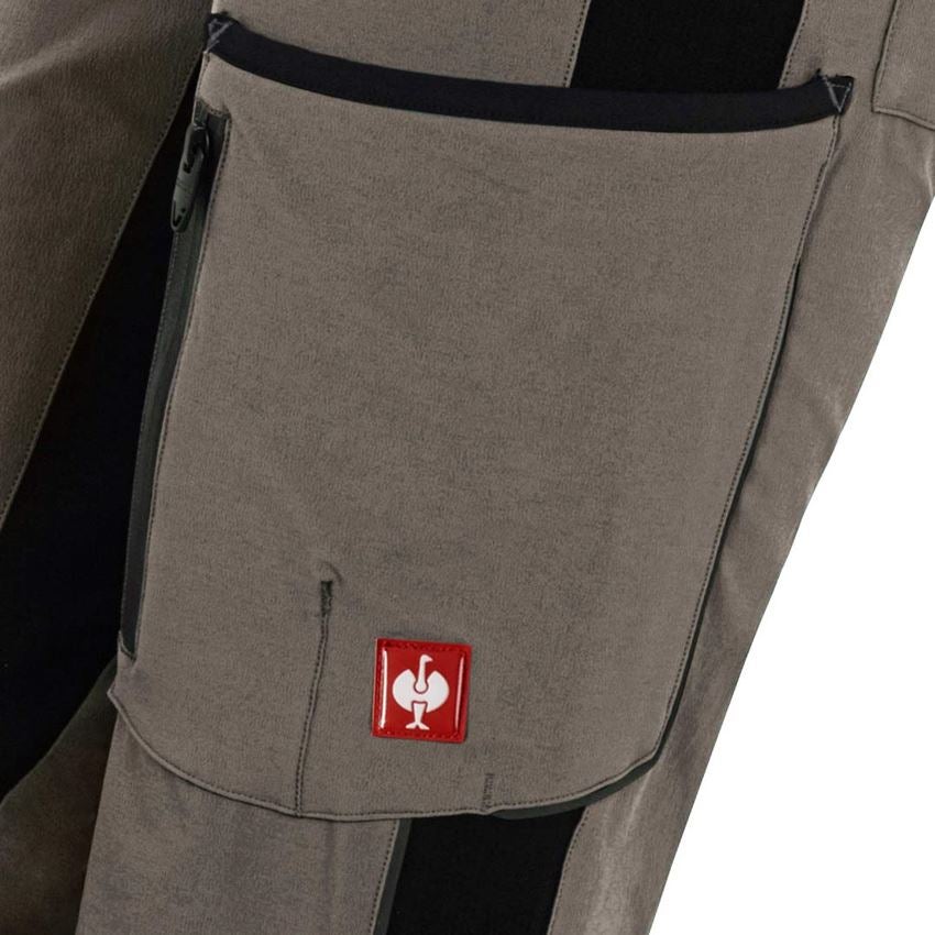 Themen: Cargohose e.s.vision stretch, Damen + stein/schwarz 2
