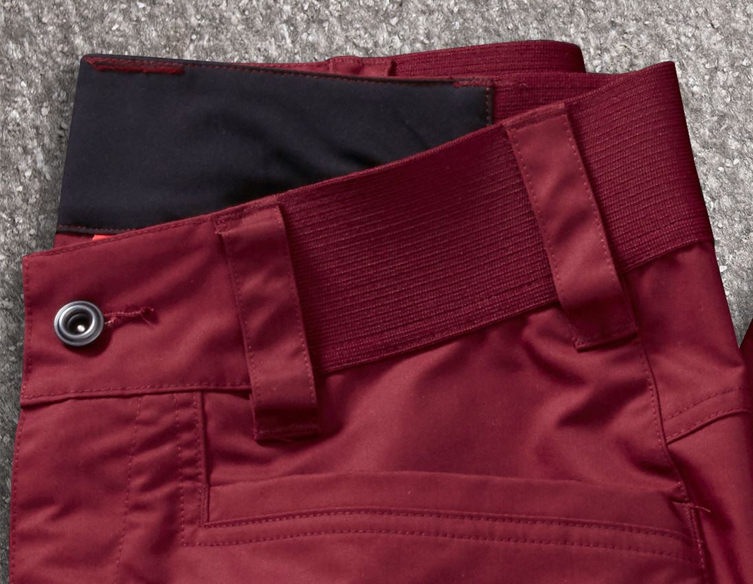 Hosen: e.s. Berufshose base, Damen + rubin 2