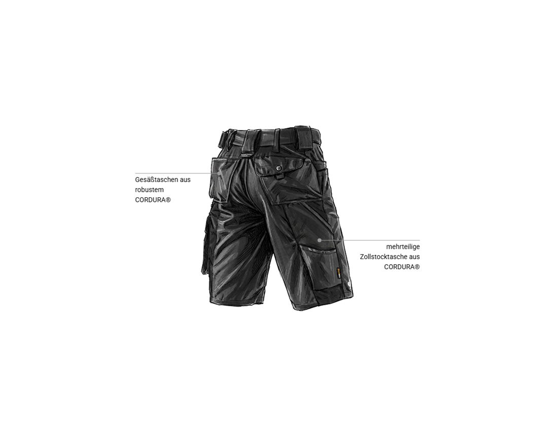 Forstwirte | Landwirte: Short e.s.motion + schwarz 2