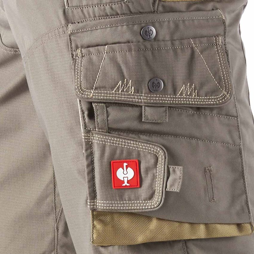 Hosen: Short e.s.motion Sommer + stein/khaki/sand 2