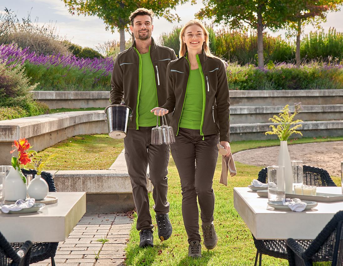 Hosen: e.s. Berufshose Chino, Damen + kastanie 4