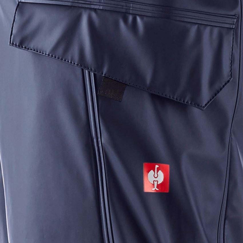 Hosen: Regenbundhose e.s.motion 2020 superflex + dunkelblau/atoll 2