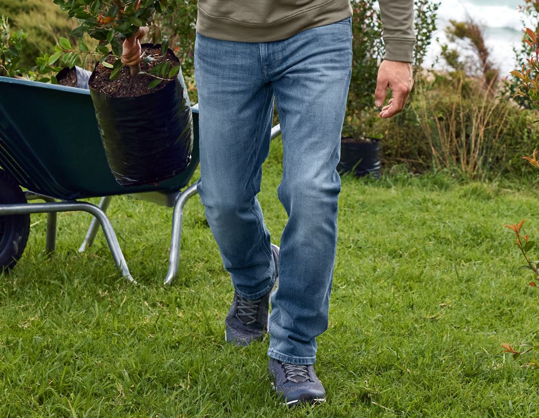 Themen: e.s. 5-Pocket-Stretch-Jeans, straight + stonewashed 2