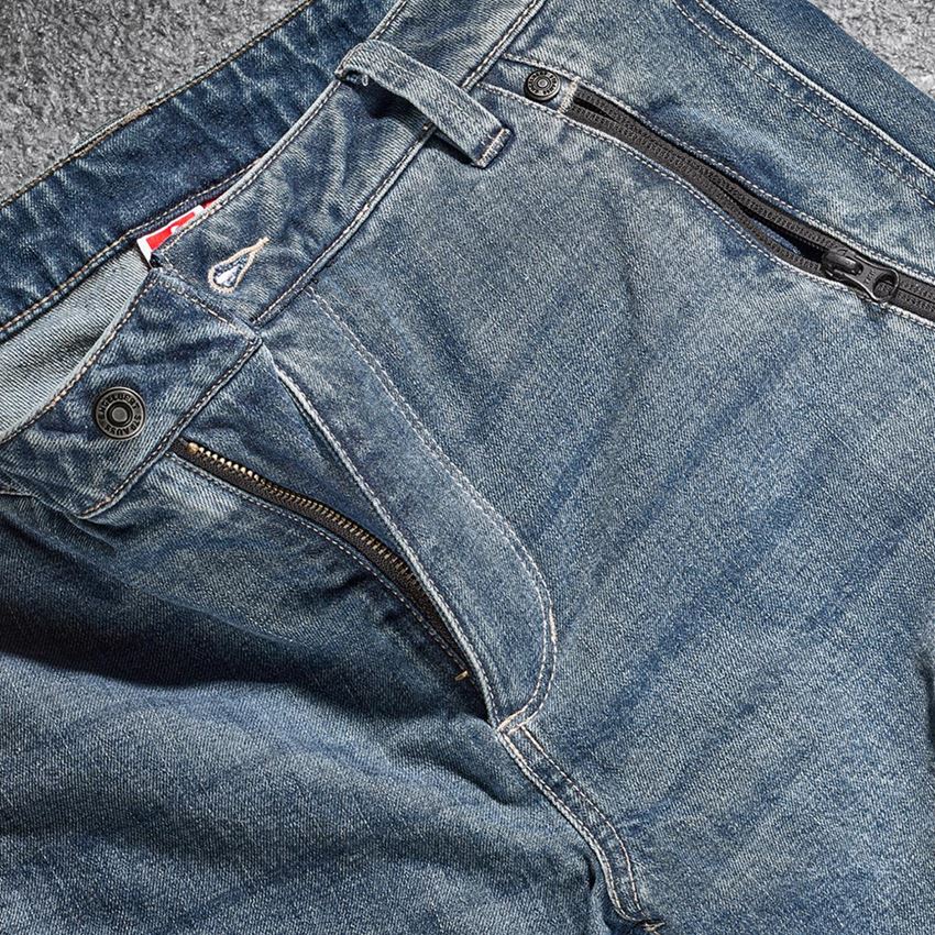 Hosen: e.s. Forst-Schnittschutz Jeans + stonewashed 2