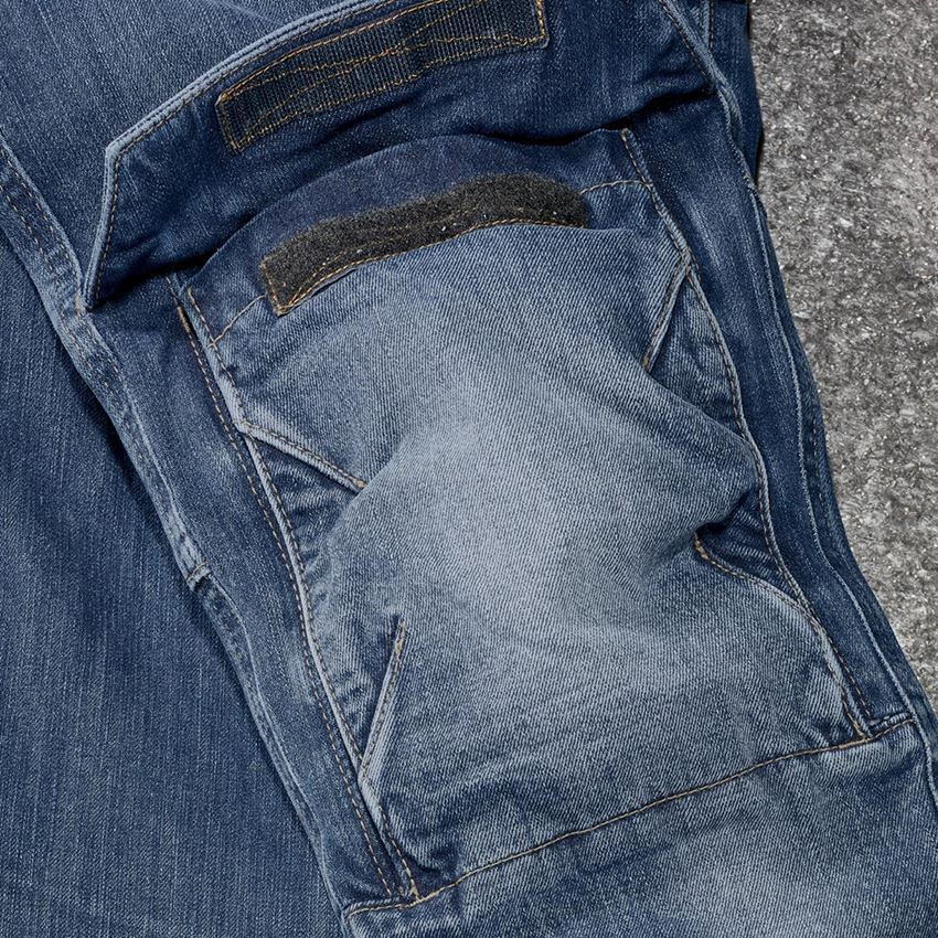 Hosen: Cargo Worker-Jeans e.s.concrete, Damen + stonewashed 2