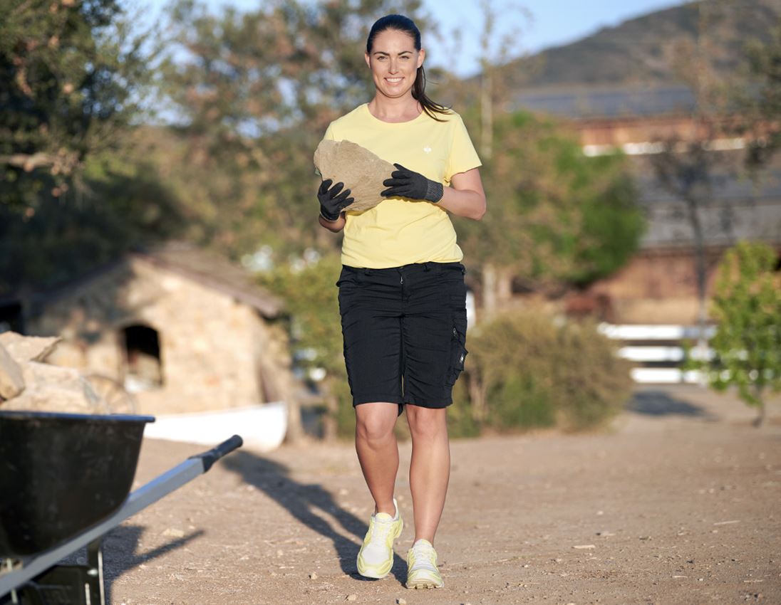 Hosen: Cargoshort e.s.motion ten Sommer, Damen + schwarz 1