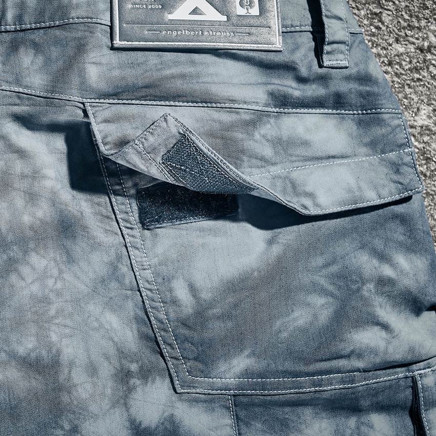 Hosen: Cargoshort e.s.motion ten Sommer + rauchblau vintage 2