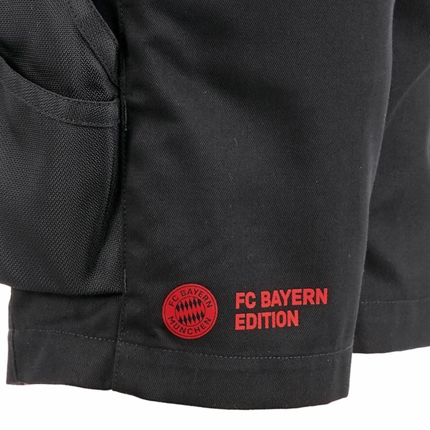 Kollaborationen: FCB Shorts Kids + black/straussred 2