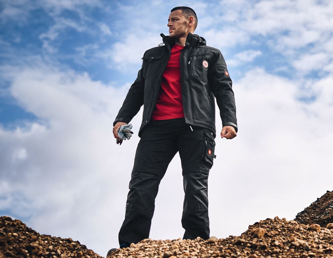 Hosen: Eintracht Work Trousers + black 1