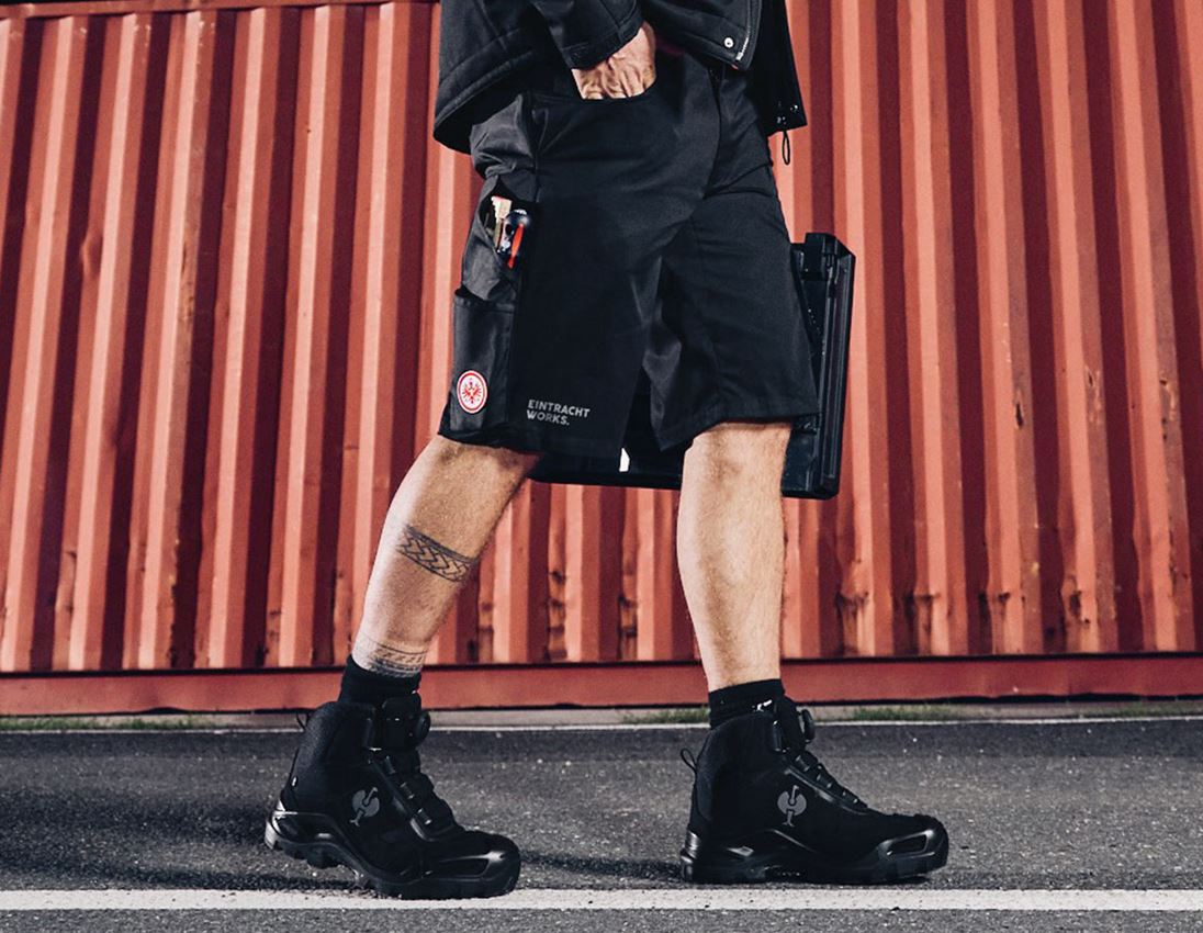 Kollaborationen: Eintracht Work Shorts + black