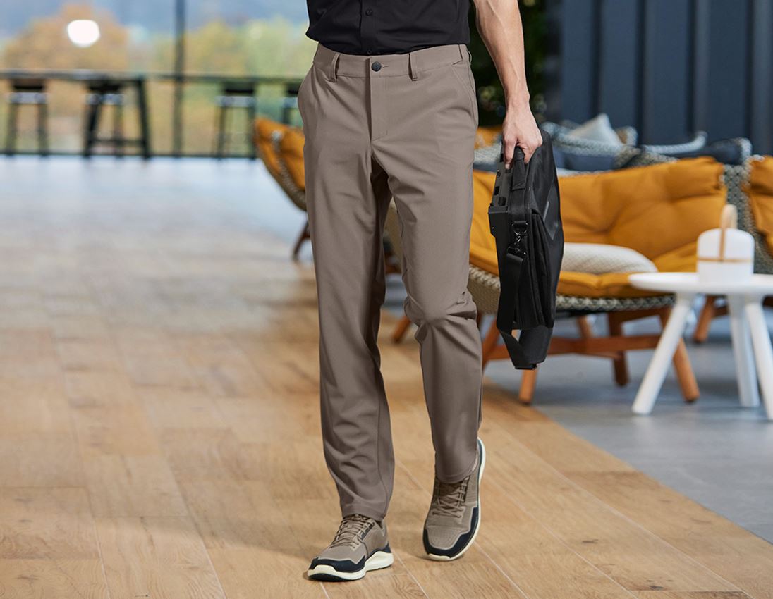 Hosen: Berufshose Chino e.s.work&travel + umbrabraun 3
