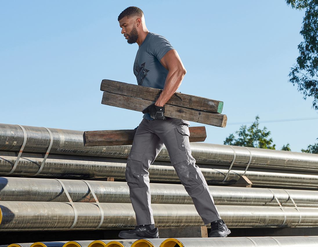 Hosen: Worker-Bundhose e.s.iconic + carbongrau 6