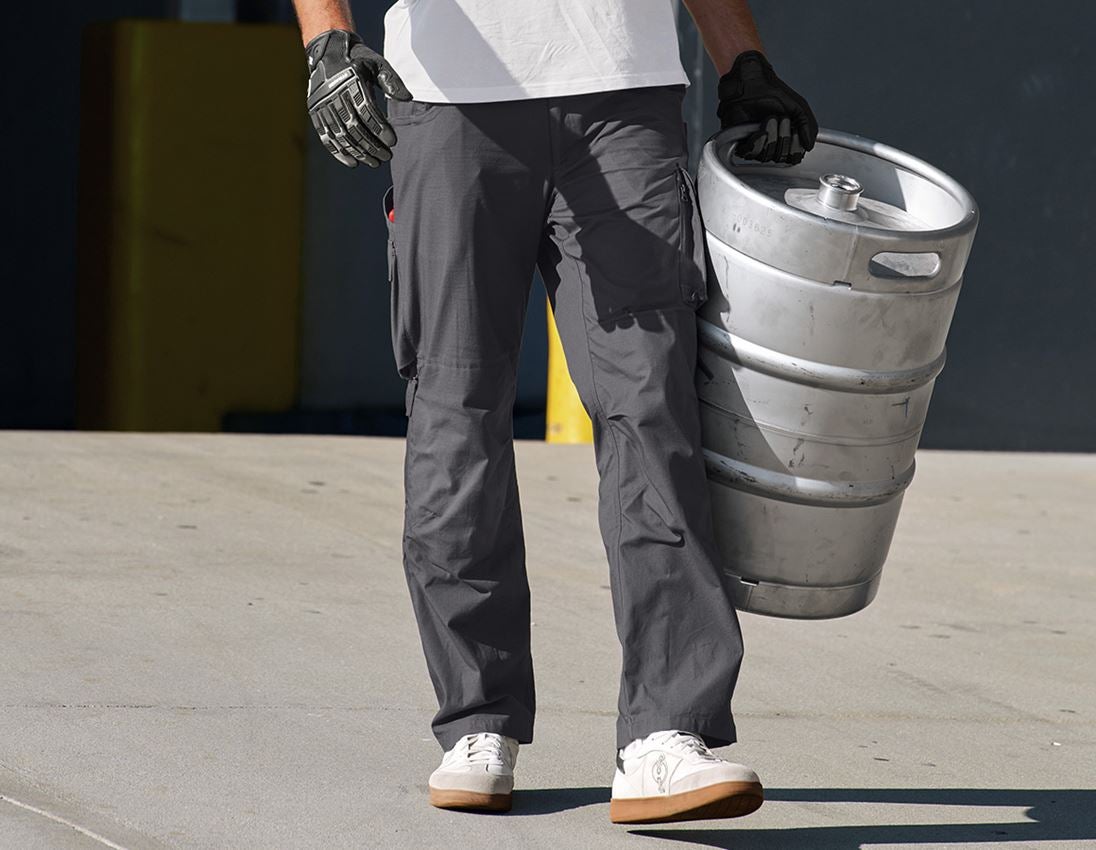 Hosen: Bundhose e.s.e:pic ripstop + carbongrau