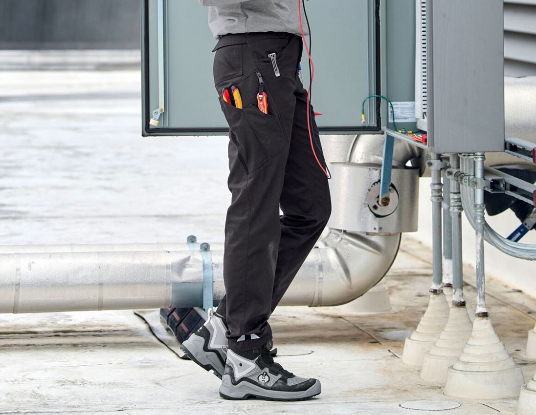 Hosen: Multipocket-Hose e.s.ambition, Damen + schwarz 1