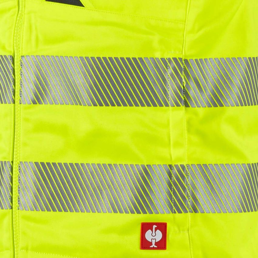 Westen: Warnschutz-Weste e.s.motion + warngelb/anthrazit 2