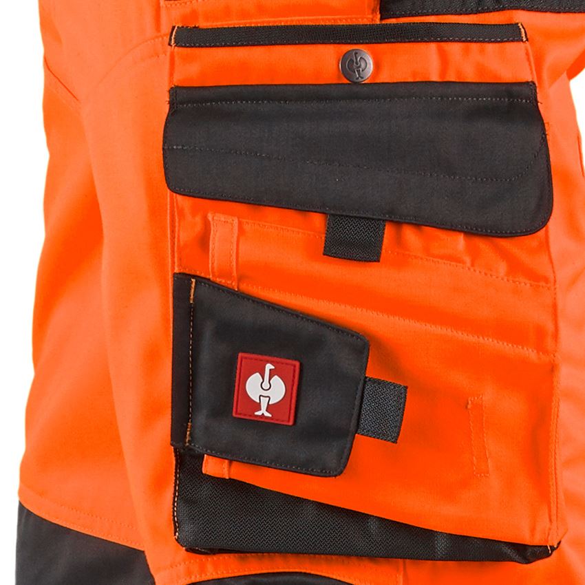 Hosen: Warnschutz-Bundhose e.s.motion + warnorange/anthrazit 2