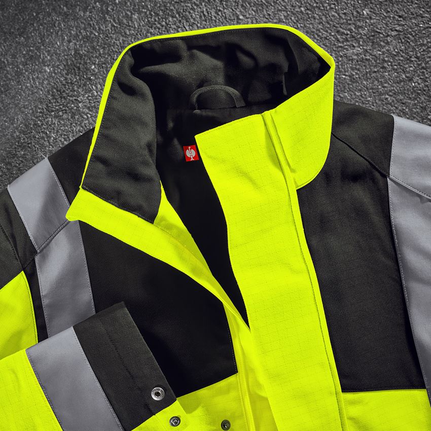 Jacken: e.s. Berufsjacke multinorm high-vis + warngelb/schwarz 2