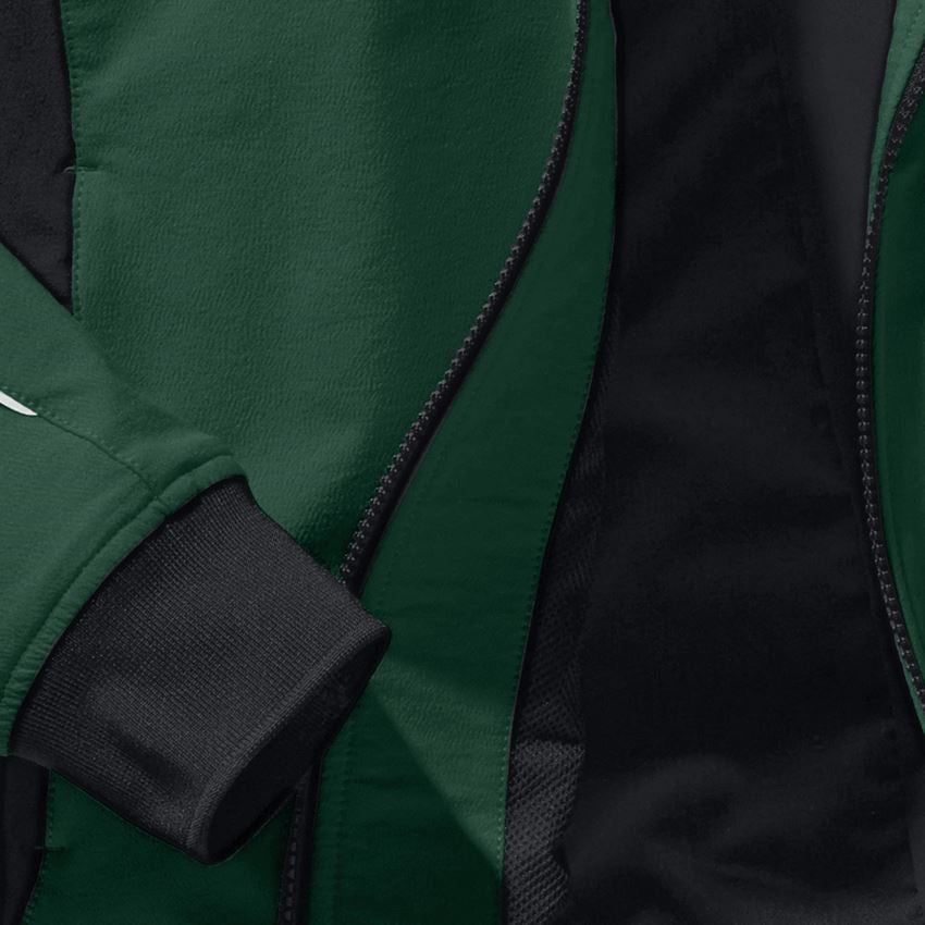 Jacken: Funktions Bundjacke e.s.dynashield + grün/schwarz 2