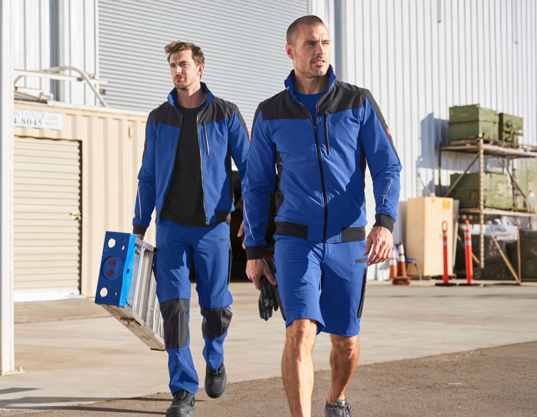 Themen: Funktions Bundjacke e.s.dynashield + kornblau/schwarz 3