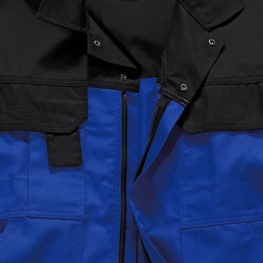 Jacken: STONEKIT Berufsjacke Odense + kornblau/schwarz 2