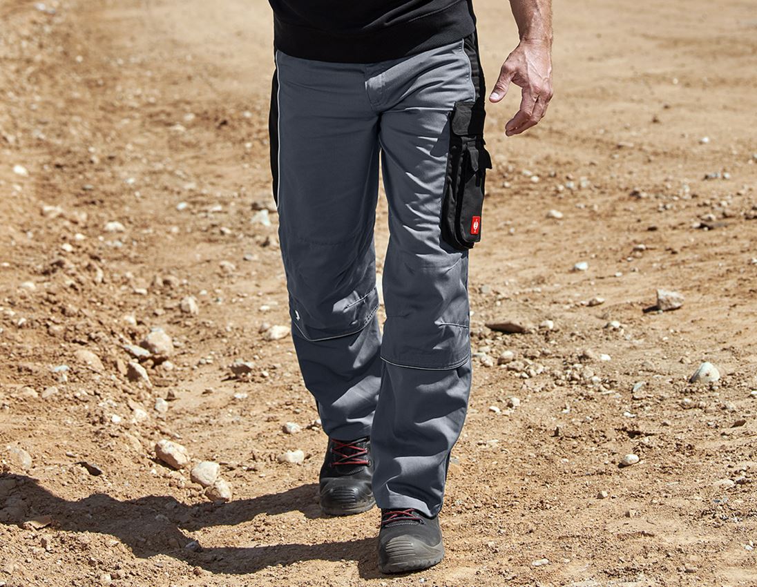 Hosen: Bundhose e.s.active + grau/schwarz