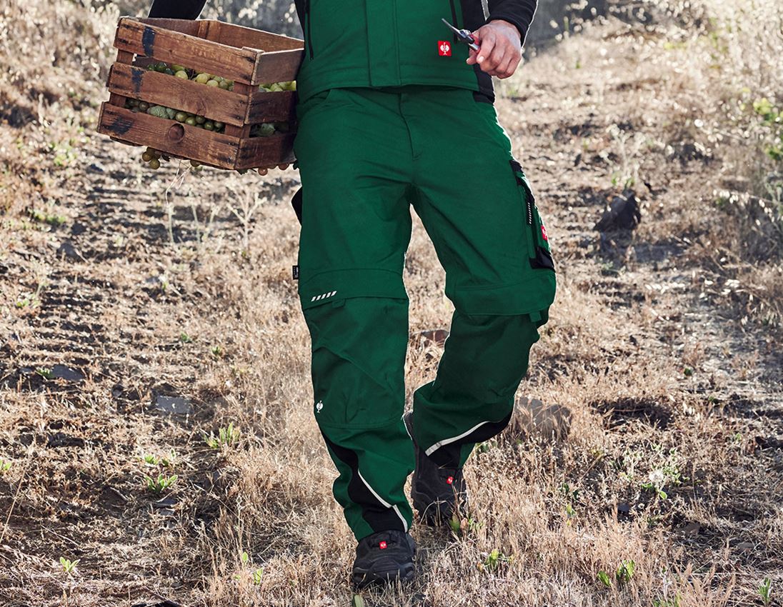 Themen: Bundhose e.s.motion + grün/schwarz