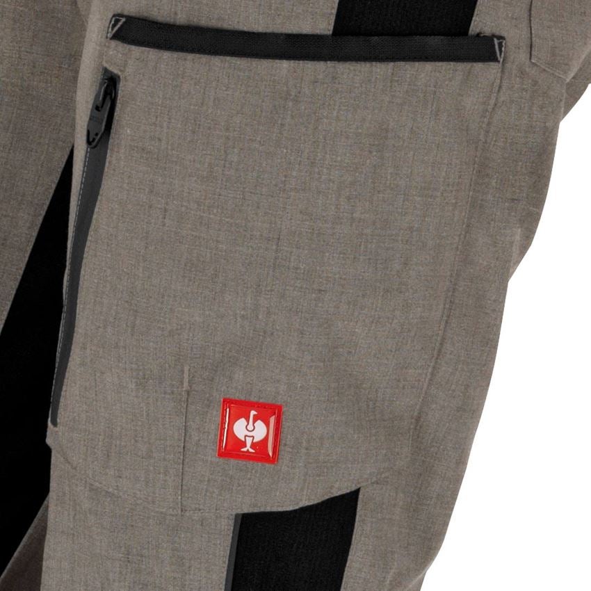 Themen: Damenhose e.s.vision + stein melange/schwarz 2