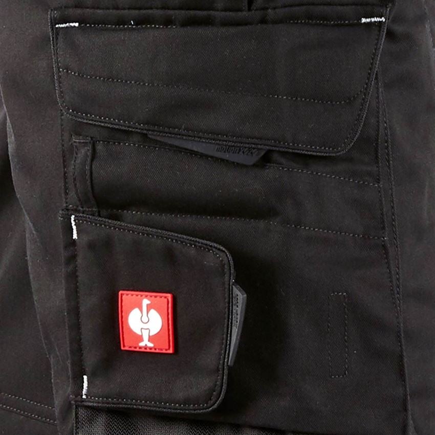 Hosen: Latzhose e.s.motion 2020 + schwarz/platin 2