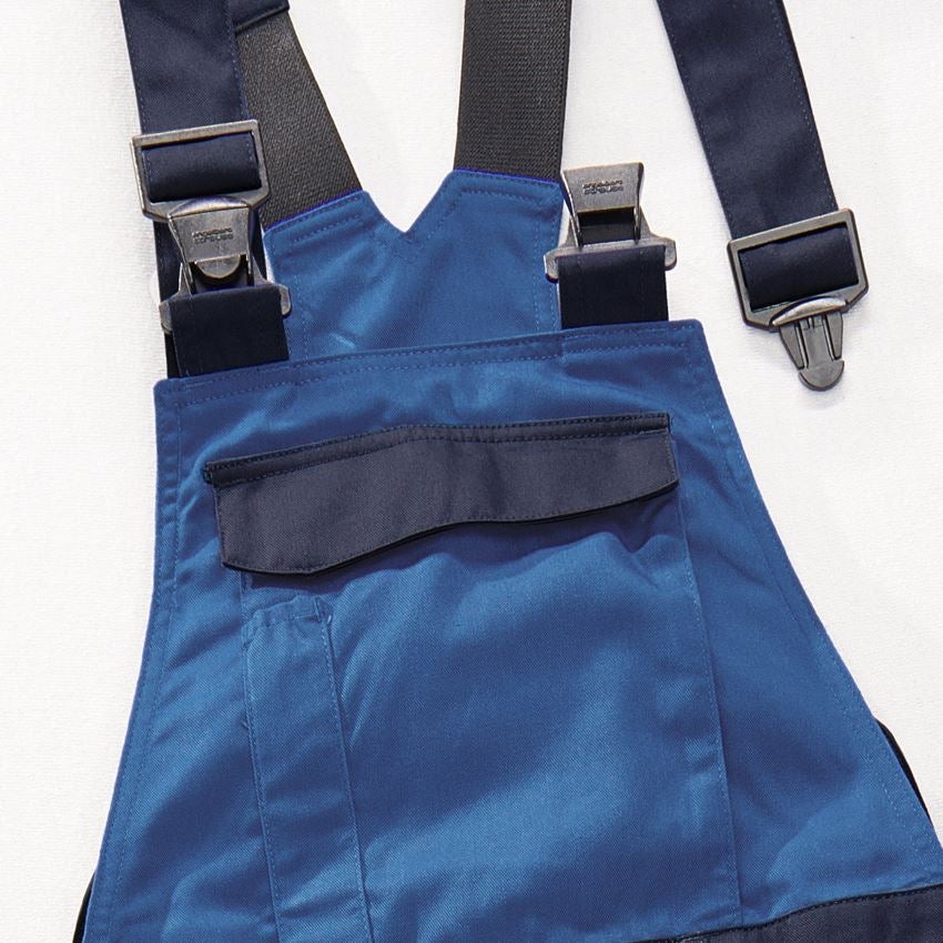 Themen: Latzhose e.s.active + kornblau/dunkelblau 2