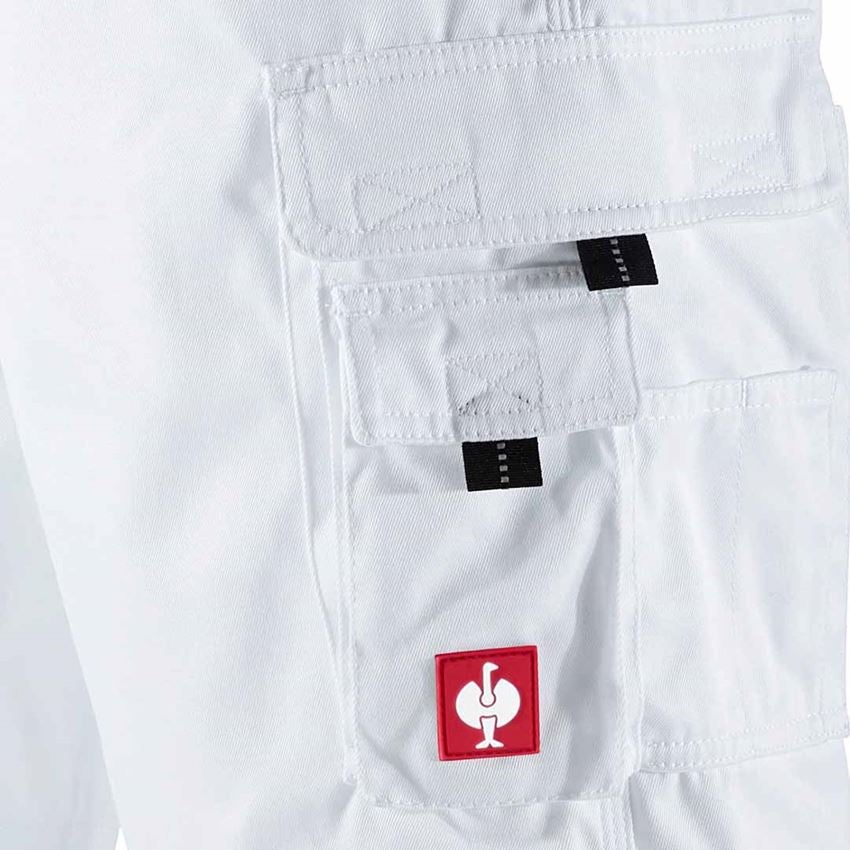 Hosen: Short e.s.image + weiß 2