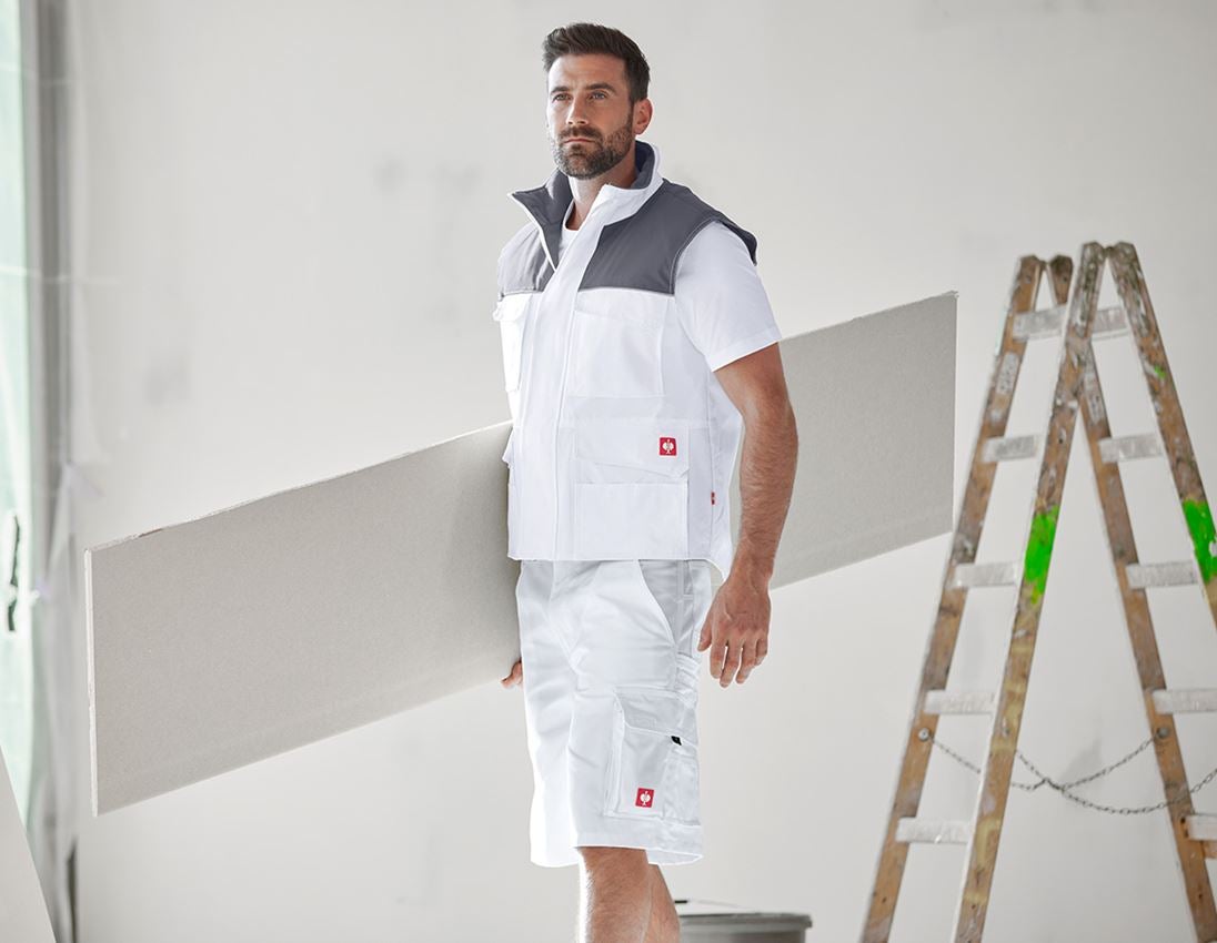Hosen: Short e.s.image + weiß 1