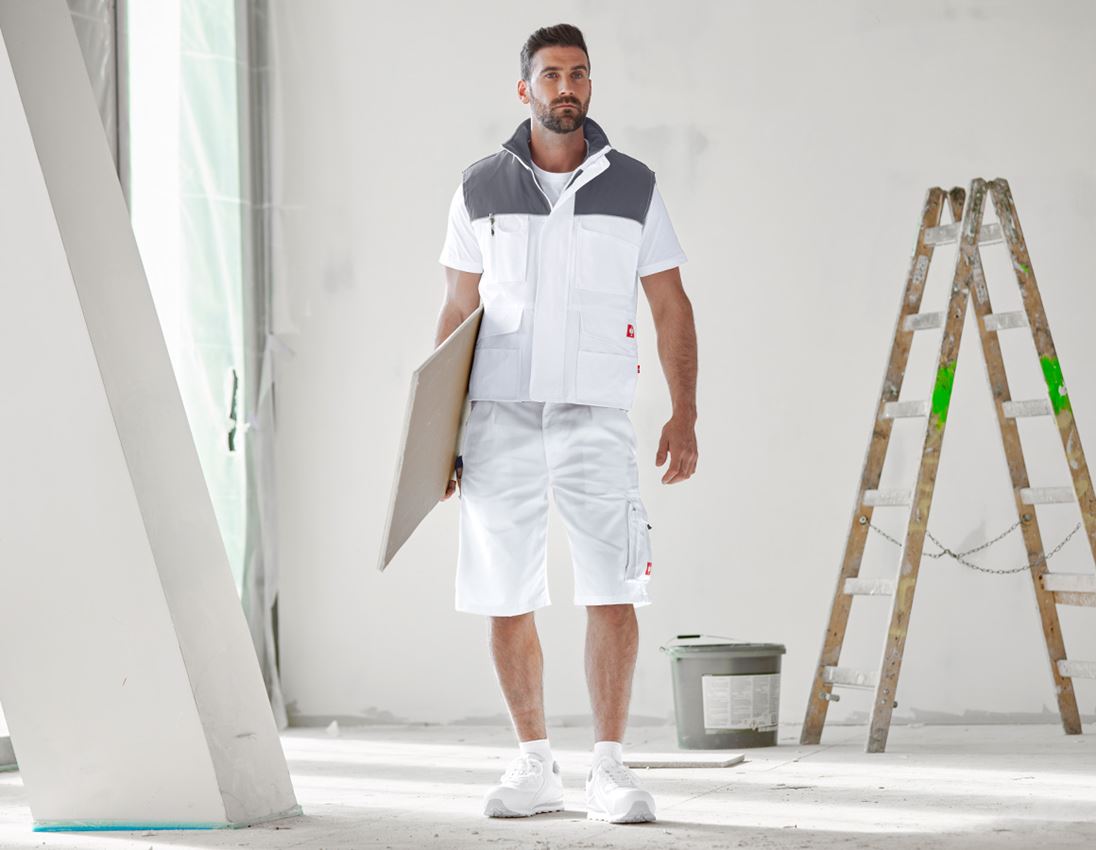 Hosen: Short e.s.image + weiß 3