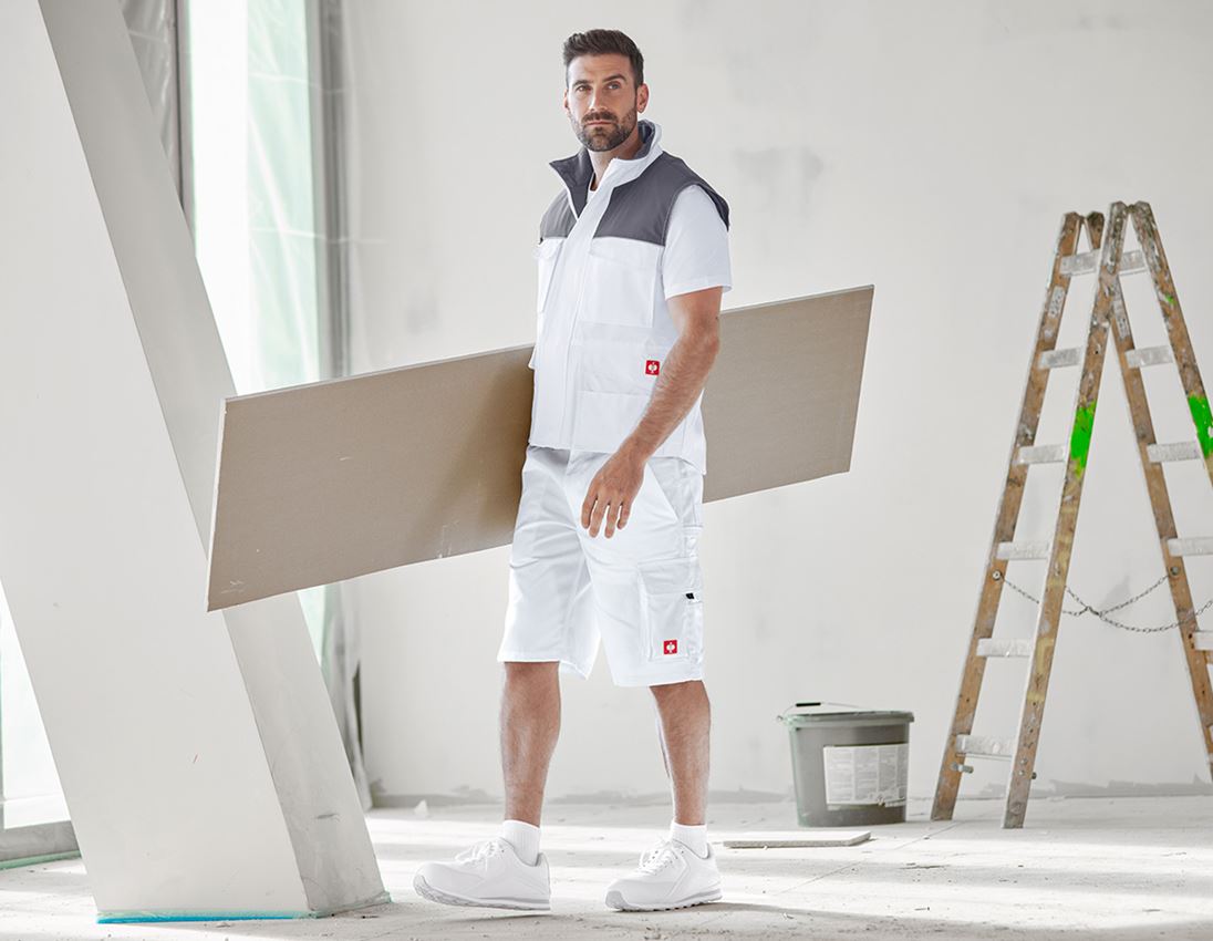 Hosen: Short e.s.image + weiß 4