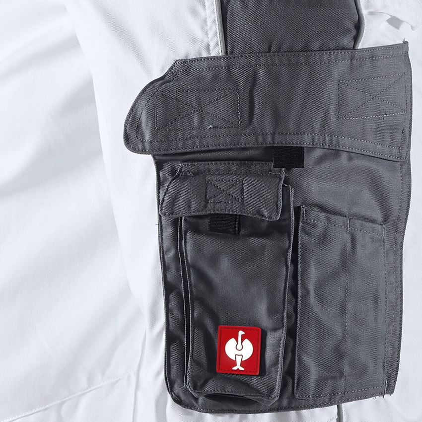 Hosen: e.s.active Piratenhose + weiß/grau 2