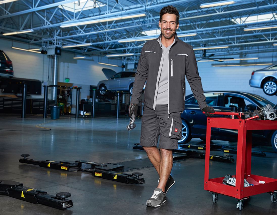 Hosen: Short e.s.motion 2020 + anthrazit/platin 1