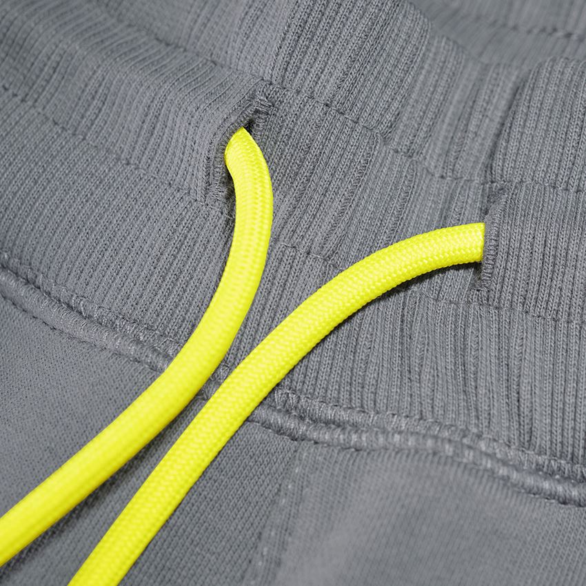 Accessoires: Sweat Short light e.s.trail + basaltgrau/acidgelb 2