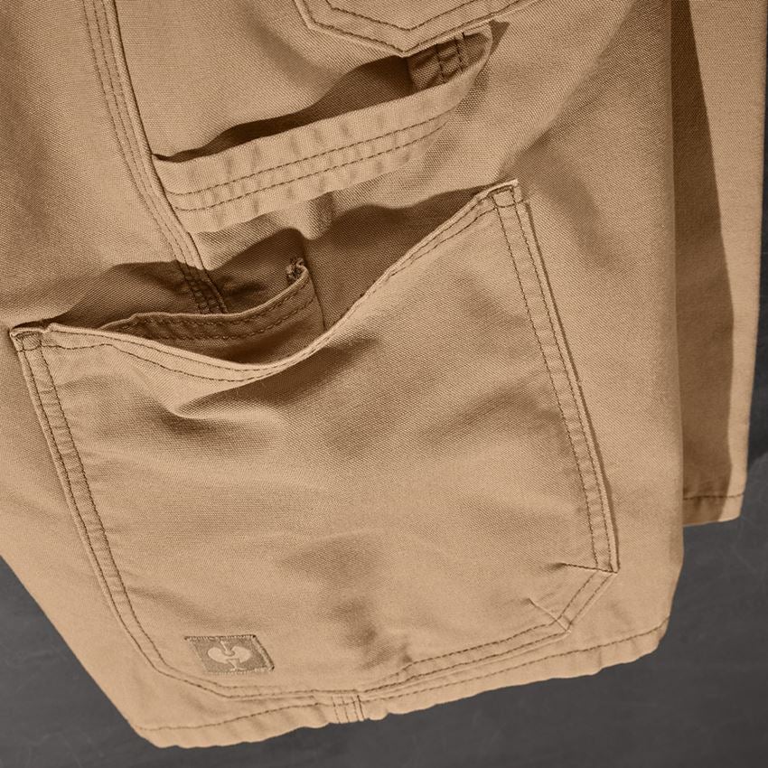 Hosen: Short e.s.iconic + mandelbraun 2