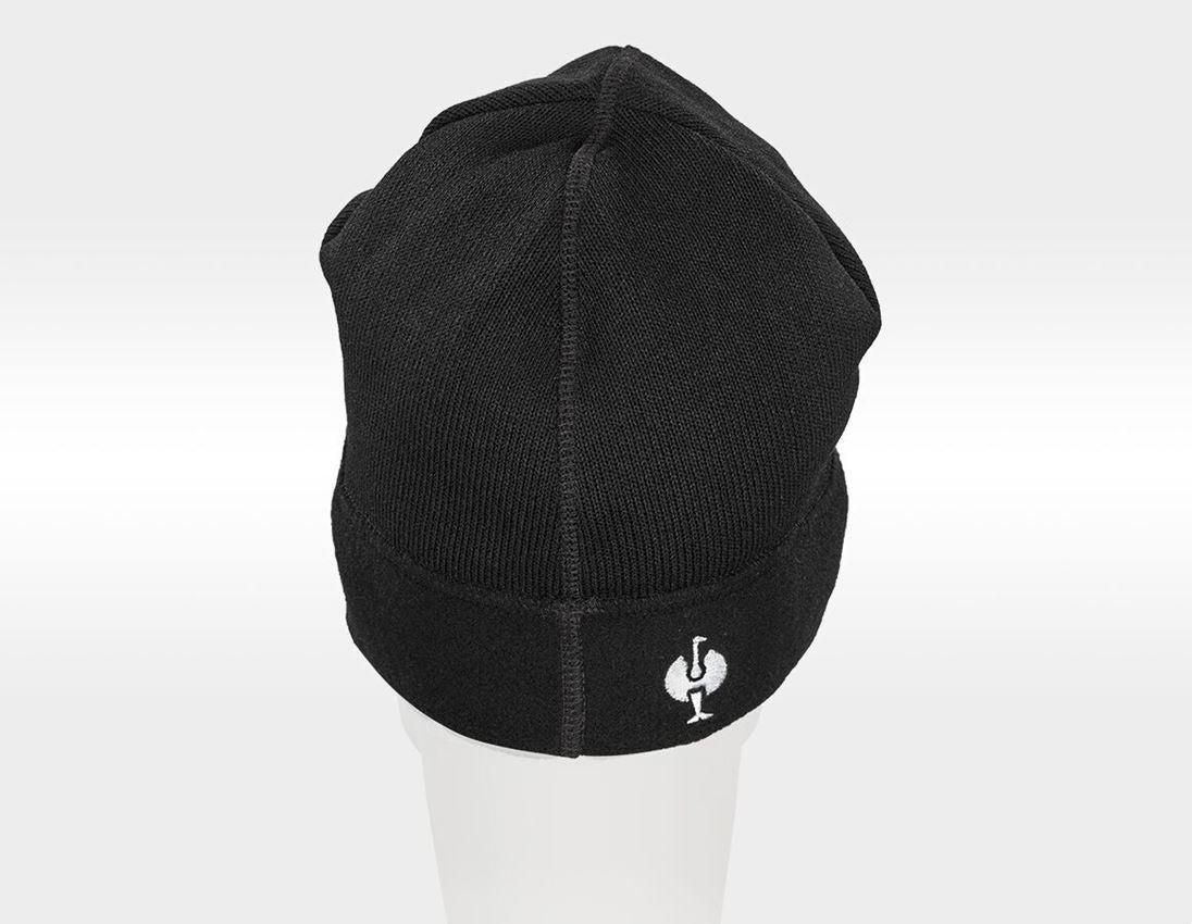 Accessoires: e.s. Mütze therma-plus + schwarz 5